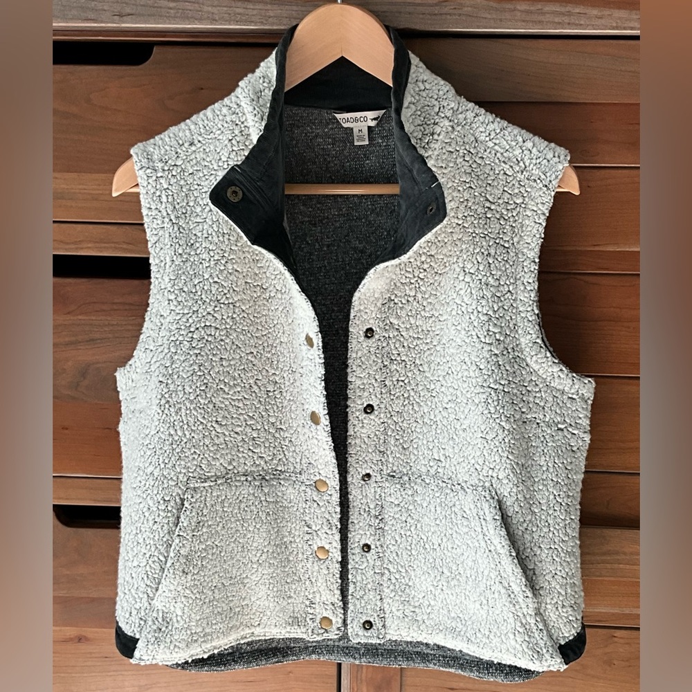 Toad&Co Telluride Sherpa Vest, Size M